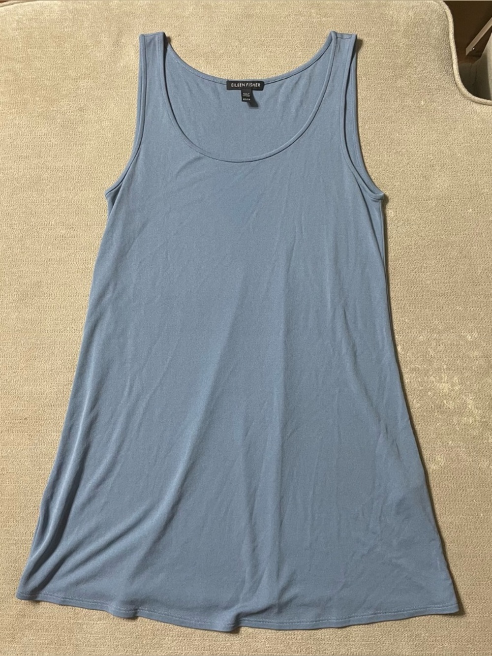 Eileen Fisher Silk blue Tank size XS